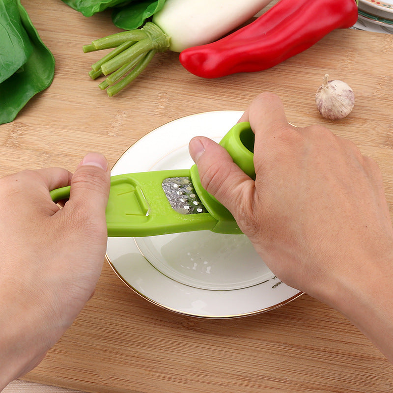 Garlic grater in Lime and Rose colors